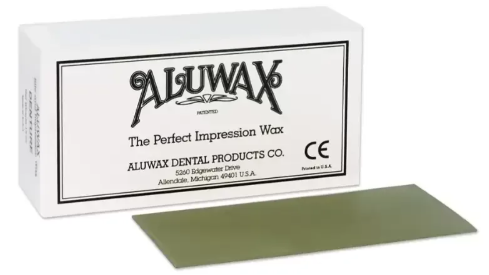 Воск ALUWAX с алюминиевой крошкой, 28 пластин