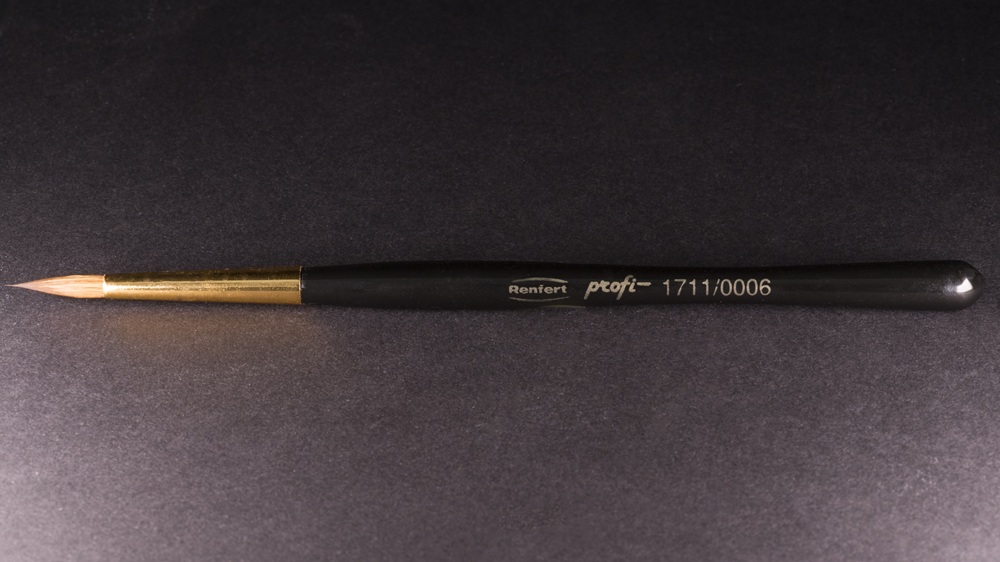 Кисть Profi №6 из натур. ворса 1шт Renfert 1711-0006