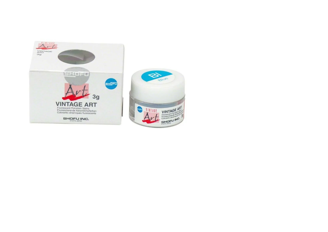 VINTAGE Art 3g Blue