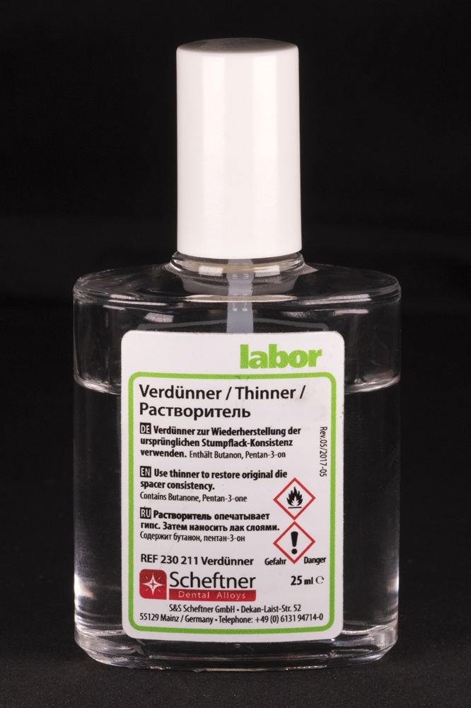 Штумпфлак разбавитель 25мл Labor