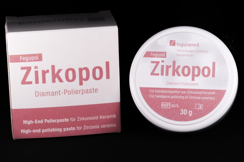 Полировочная паста для керамики и циркония Zirkopol, 30гр