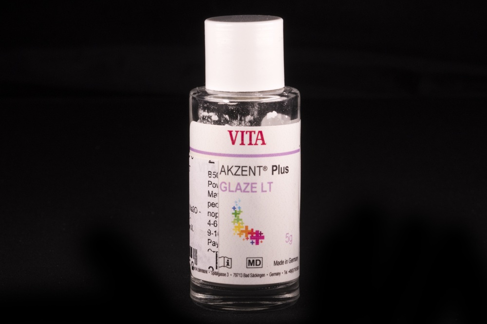 Глазурь низкотемпературная Vita Akzent Plus Glaze LT, 5 гр