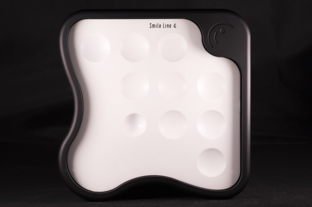 Палитра для красок Tinto Mixing Trays 9 ячеек Smile Line