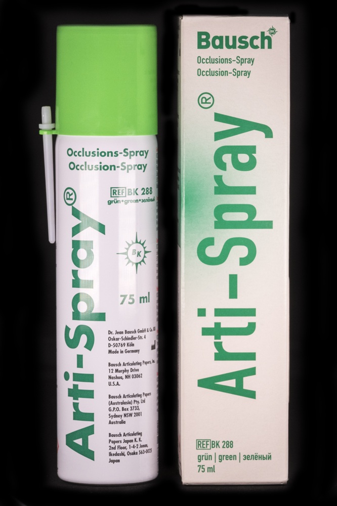 Спрей окклюзионный  Bausch Arti-Spray BK 288, зеленый 75 мл