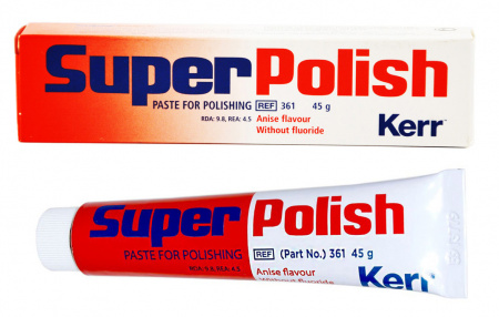 Паста полировочная красная SuperPolish СуперПолиш Kerr, 45 гр