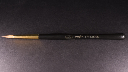 Кисть Profi №6 из натур. ворса 1шт Renfert 1711-0006