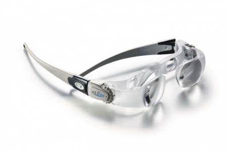Комплект: бинокулярные лупы Eschenbach MaxDETAIL и осветитель Headlight LED | Eschenbach Optik (Германия) БУ