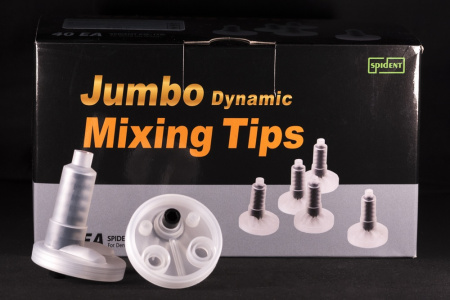 Насадка смешивающая Mixing Tips Jumbo (40шт). Spident