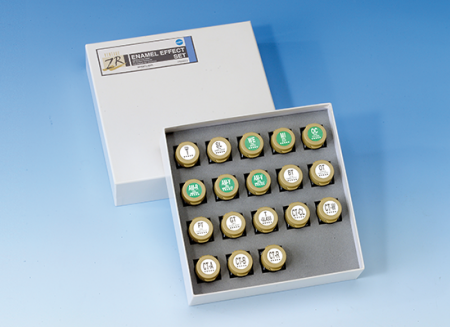 VINTAGE MP/AL/ZR Enamel Color Indicator