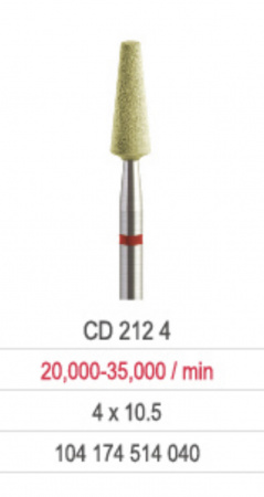 CD 2124 Керамические алмазные полиры TOBOOM