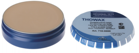 Моделировочный воск THOWAX бежевый непрозрачный 70 г Арт. №: 710-0000