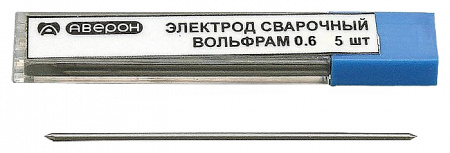 ВОЛЬФРАМ 1.0 - комплект вольфрамовых электродов диаметром 1 мм 1шт для сварочного аппарата МОЛНИЯ | Аверон (Россия)