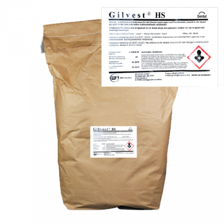GIULINI Формовочный материал Gilvest HS (быстрая формовочная масса для колпачков), 20 кг
