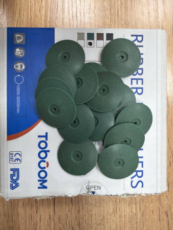 RF0123 средняя жесткость резиновый полир TOBOOM,