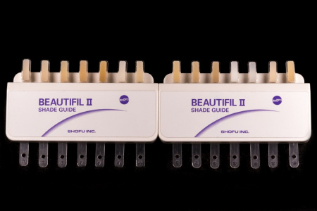 Расцветка BEAUTIFIL 2 SHADE GUIDE